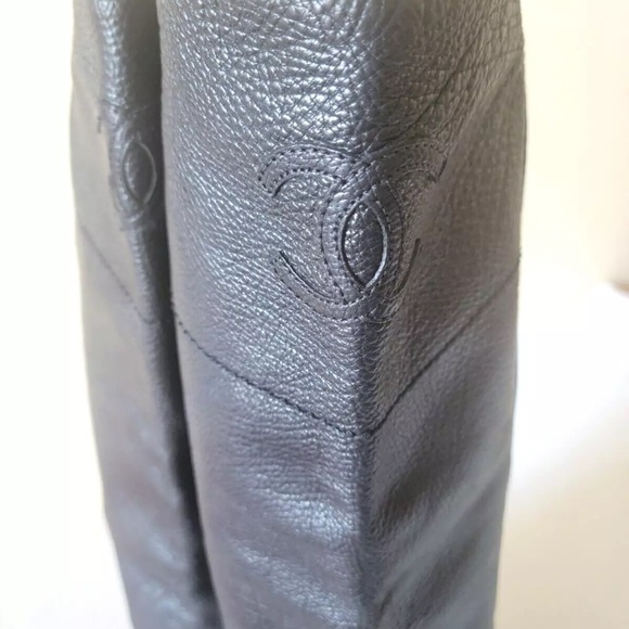 Chanel tall Black riding boots. Sz 40.5 fits 9.5-10 - Picture 10 of 10